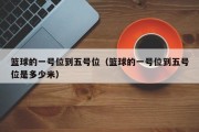 篮球的一号位到五号位（篮球的一号位到五号位是多少米）