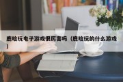 鹿晗玩电子游戏很厉害吗（鹿晗玩的什么游戏）