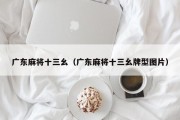 广东麻将十三幺（广东麻将十三幺牌型图片）