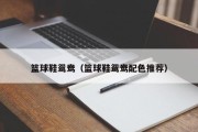 篮球鞋鸳鸯（篮球鞋鸳鸯配色推荐）
