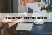 罗本2010世界杯（罗本世界杯精彩集锦）