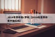 2014世界杯有c罗吗（2014年世界杯有中国队吗）